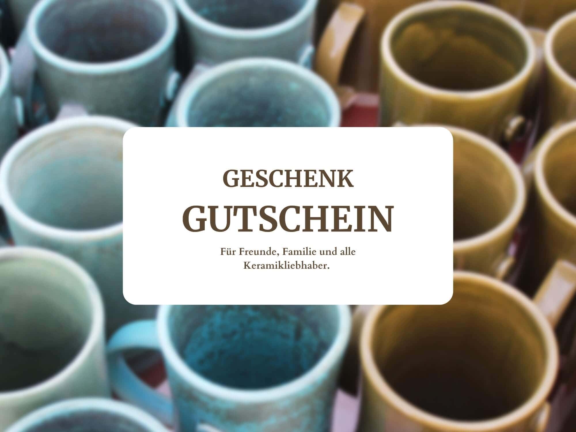 keramiko Gutschein - 100€ 1 keramiko Gutschein - 100€