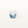 Espressotasse mit Goldelementen - Blau 9