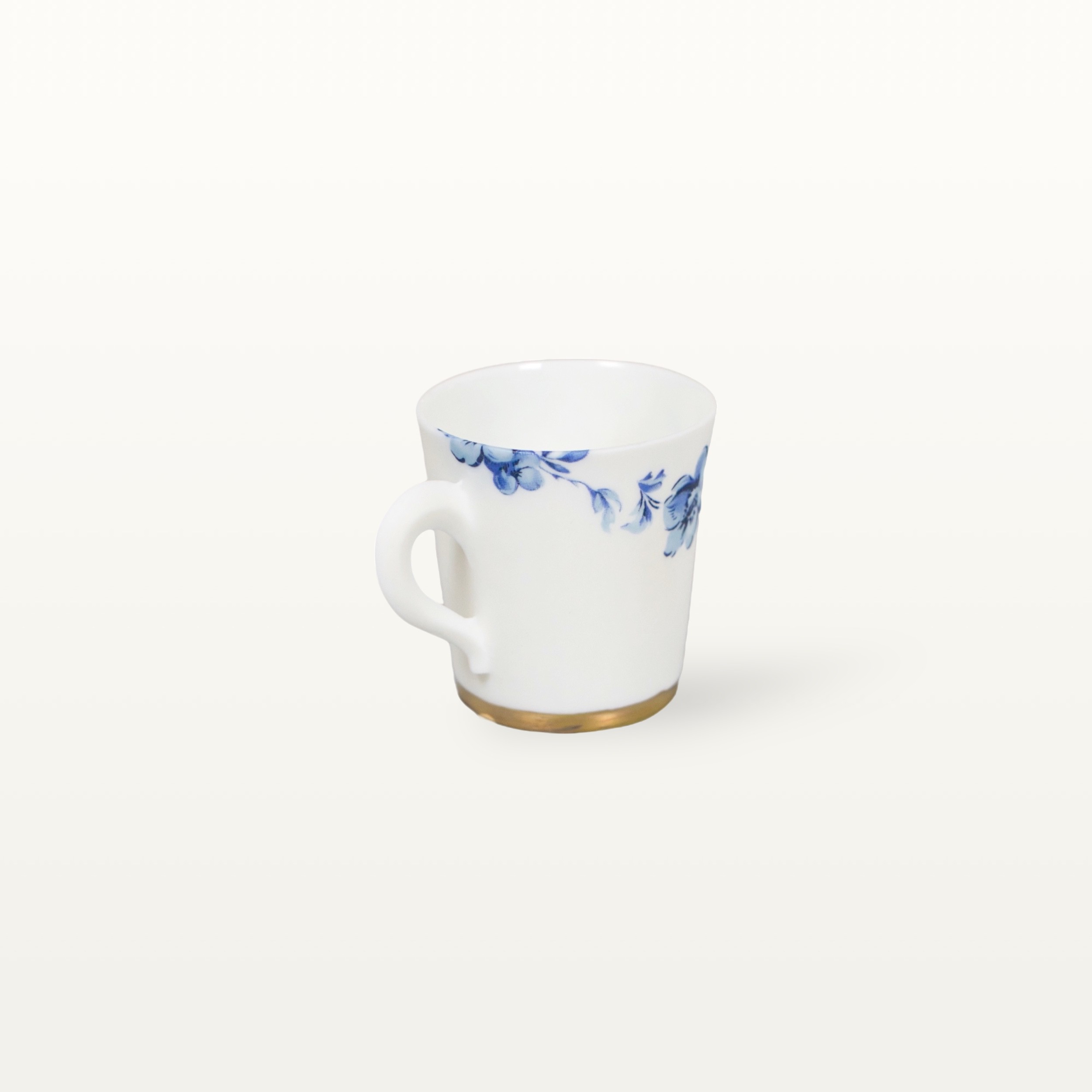 Espressotasse mit Goldelementen - Blumen 2 Espressotasse mit Goldelementen - Blumen – Bild 2