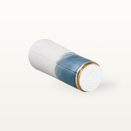 Blaue Porzellanvase mit Goldelementen 7 Blaue Porzellanvase mit Goldelementen – Bild 3