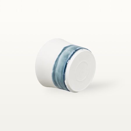 Alternative view of Tiefe Schale mit Goldelementen - Blau