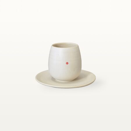 Kleines Set - Becher bauchig plus kleiner Teller - Axtmann