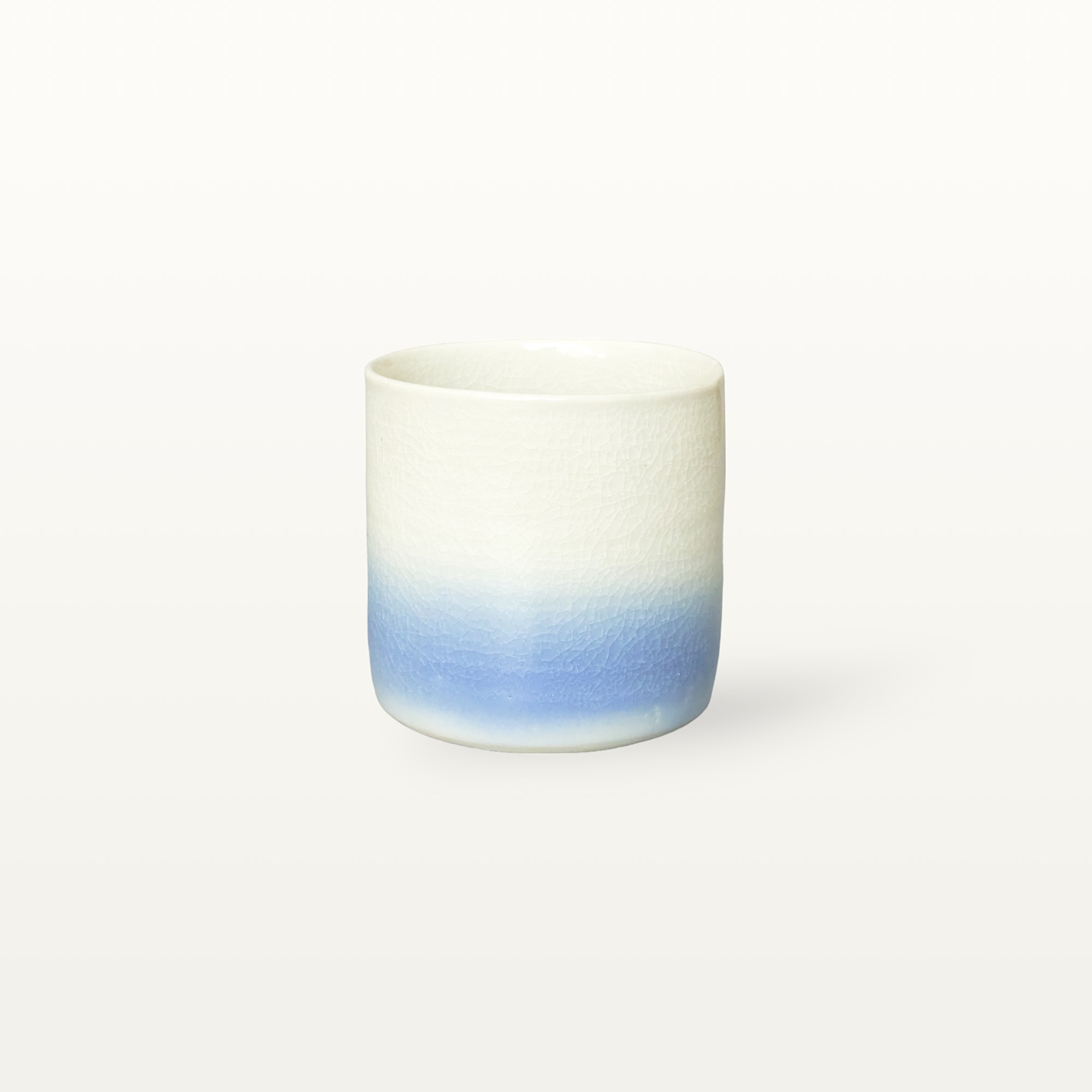 Porzellan Becher "Sky" - Blau