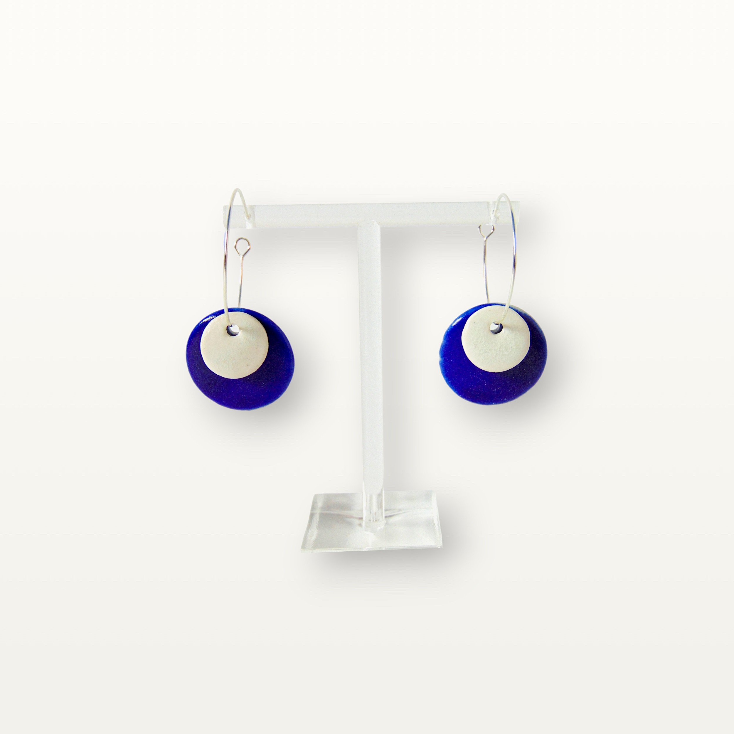 Alternative view of Ohrring "Smartys" - Blau