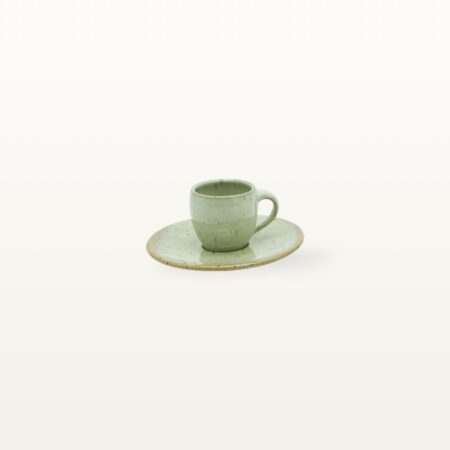 Espresso-Set "Napoli" - Hellgrün