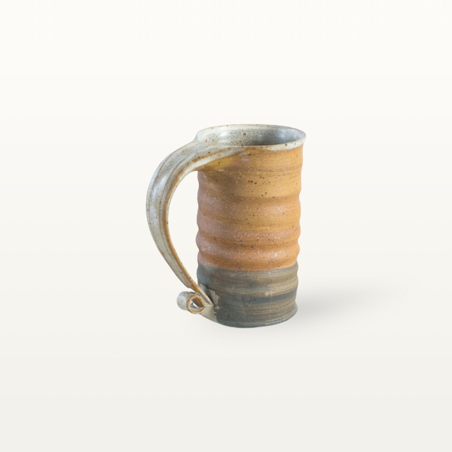 Gerade, hohe Keramiktasse - bunt 2 Gerade, hohe Keramiktasse - bunt – Bild 2