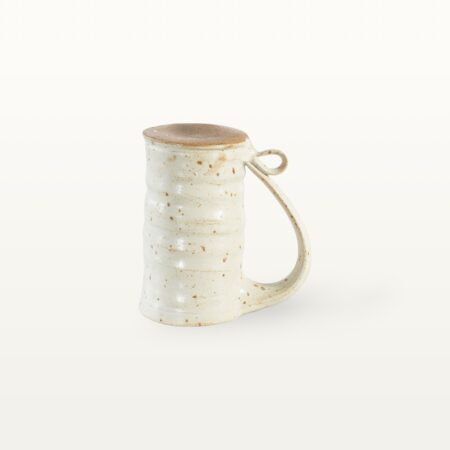 Gerade, hohe Keramiktasse - weiß 9 Gerade, hohe Keramiktasse - weiß – Bild 5