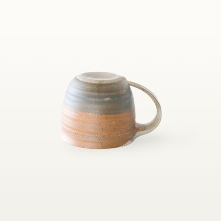 Flache, bauchige Tasse in rustikaler Optik - bunt 7 Flache, bauchige Tasse in rustikaler Optik - bunt – Bild 3