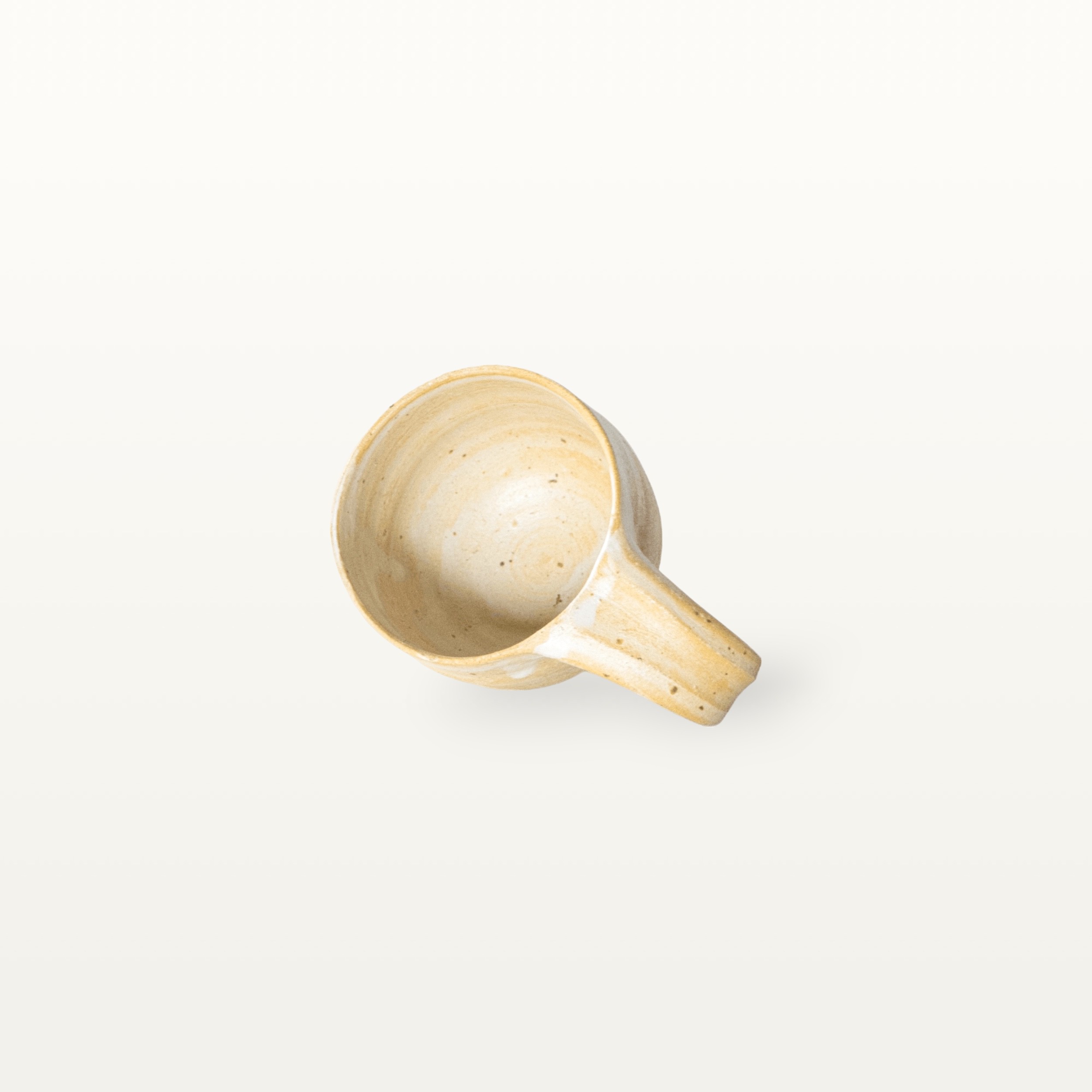 Espressotasse aus Keramik - Erdtöne - Weiß 5 Espressotasse aus Keramik - Erdtöne - Weiß – Bild 5
