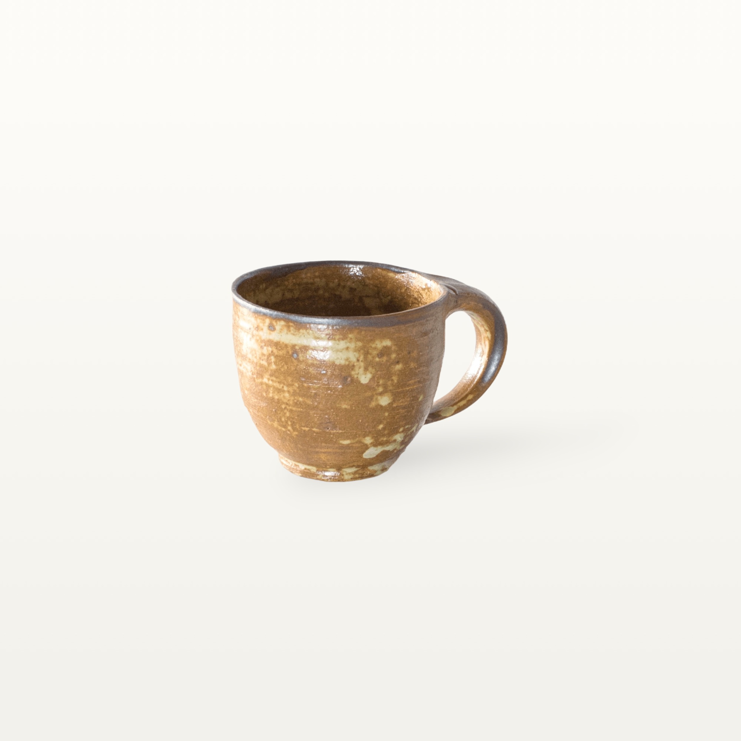 Espressotasse aus Keramik - Erdtöne - Dunkelbraun 1 Espressotasse aus Keramik - Erdtöne - Dunkelbraun