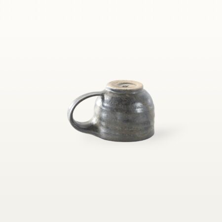 Espressotasse aus Keramik - Erdtöne - Schwarz – Bild 3