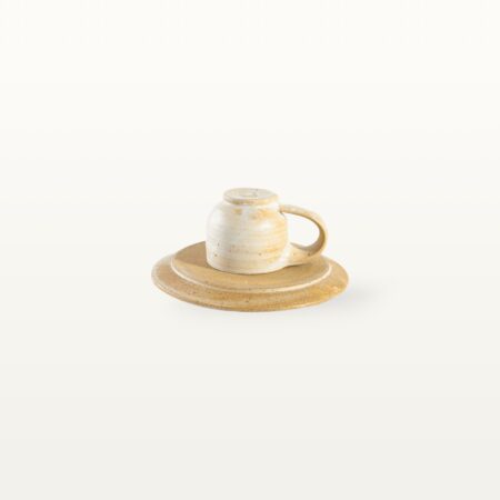 Espressotasse und Unterteller - Set - Weiß – Bild 4
