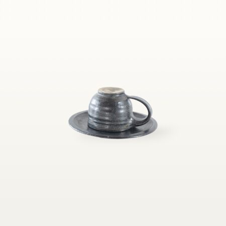 Espressotasse und Unterteller - Set - Schwarz – Bild 3