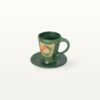 Espressotasse mit Untertasse - Aquarell 10