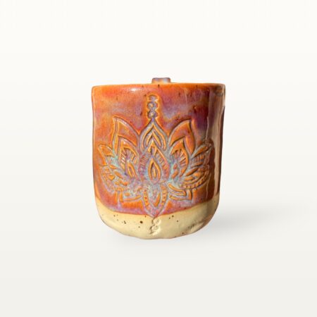 handgemachte Tasse Lotus - Pink
