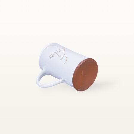 elegante Kaffeetasse "Gesichtspunkte" - Männergesicht – Bild 4