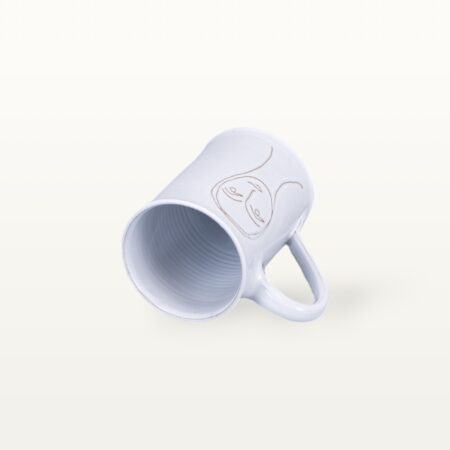 Kleine Keramik Tasse "Gesichtspunkte" - Frauengesicht 10 Kleine Keramik Tasse "Gesichtspunkte" - Frauengesicht – Bild 5