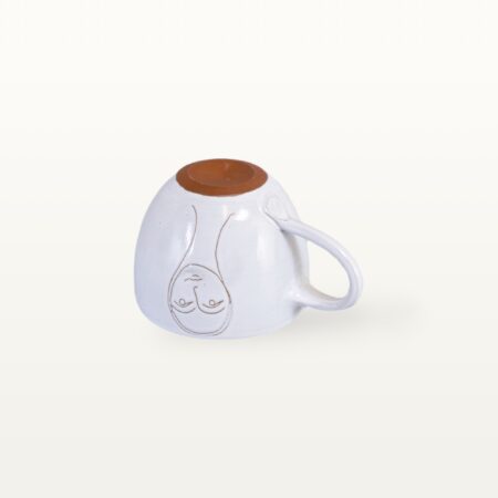 Cappuccinotassen "Gesichtspunkte" - Frauengesicht – Bild 4