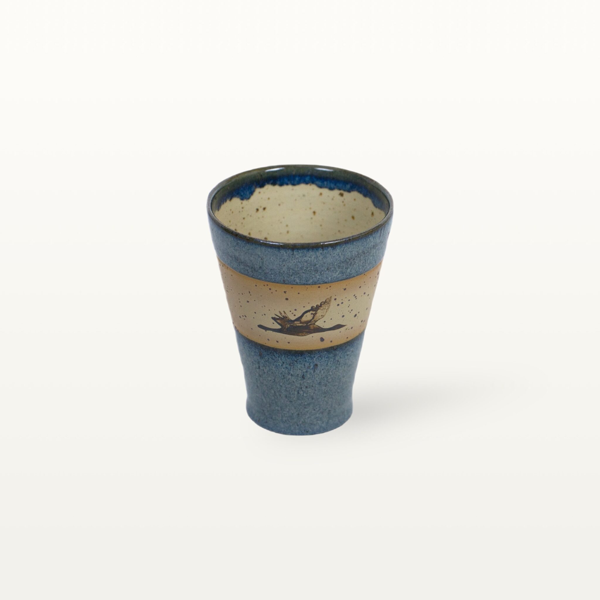 Trinkbecher mit Kranichmotiv 1 Trinkbecher mit Kranichmotiv