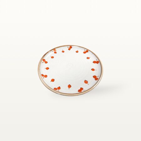 Alternative view of Kleiner Keramik Teller mit hübschem Beerendesign