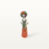 Blumenhafte Keramik Figur als Gärtnerin 7