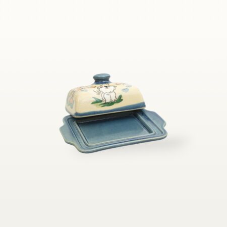 Butterdose Katze Hund - Tierfreunde - Blau 7 Butterdose Katze Hund - Tierfreunde - Blau – Bild 3