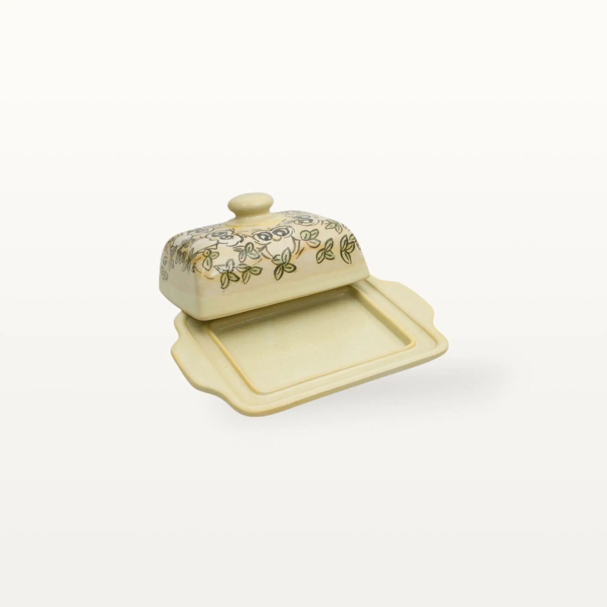 Butterdose Eule - Tierfreunde - Hellbraun 3 Butterdose Eule - Tierfreunde - Hellbraun – Bild 3