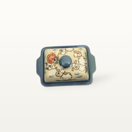 Butterdose Schaf Kuh - Tierfreunde - Blau 9 Butterdose Schaf Kuh - Tierfreunde - Blau – Bild 5