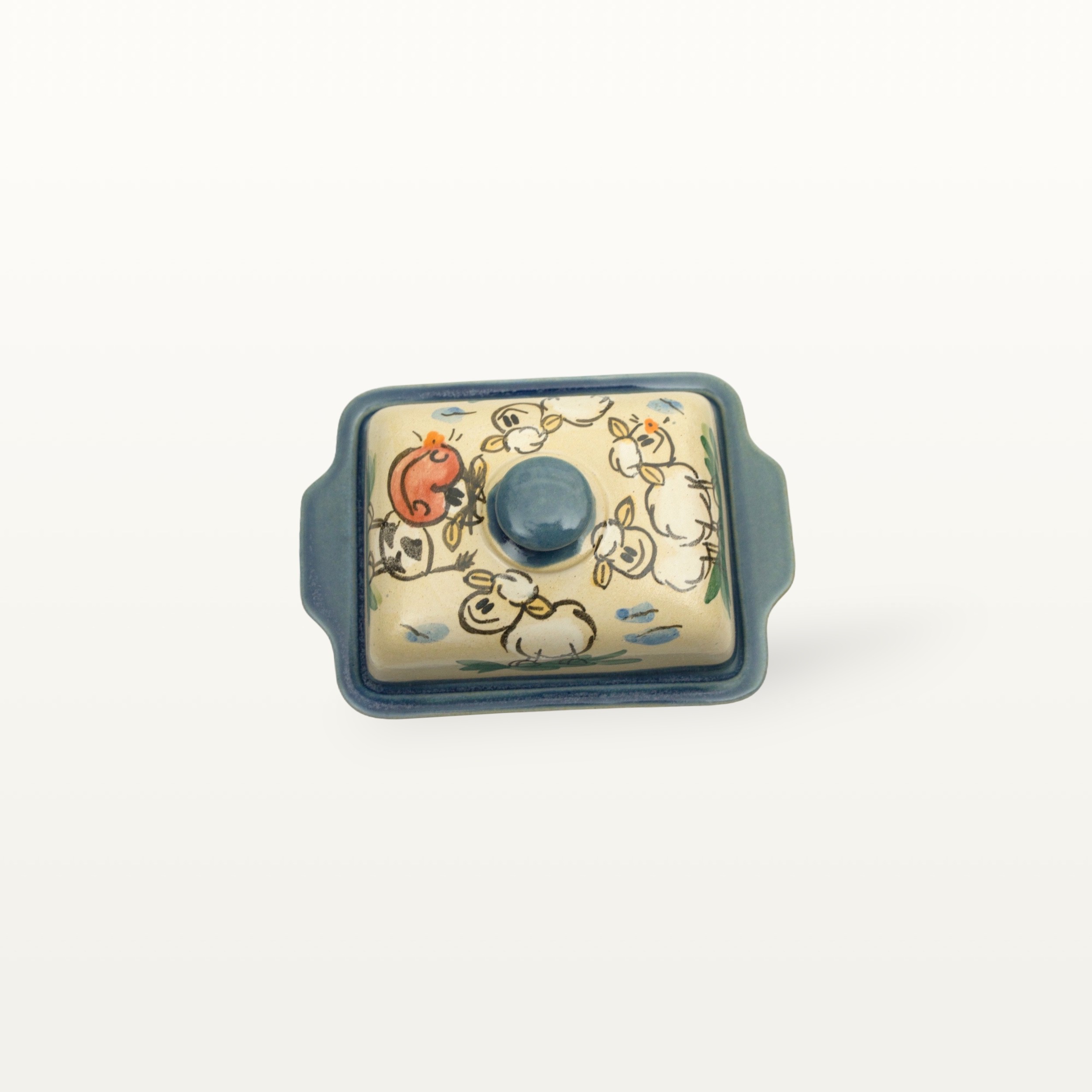 Butterdose Schaf Kuh - Tierfreunde - Blau 5 Butterdose Schaf Kuh - Tierfreunde - Blau – Bild 5