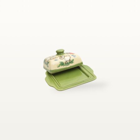 Butterdose Schaf Kuh - Tierfreunde - Grün – Bild 3