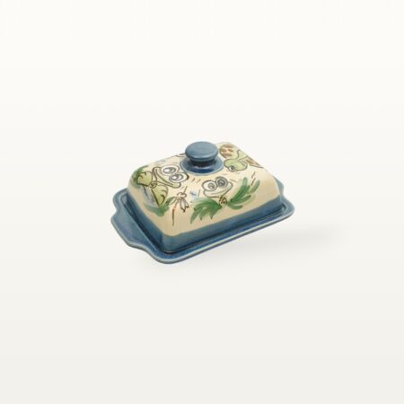 Butterdose Schildkröte Frosch - Tierfreunde - Blau