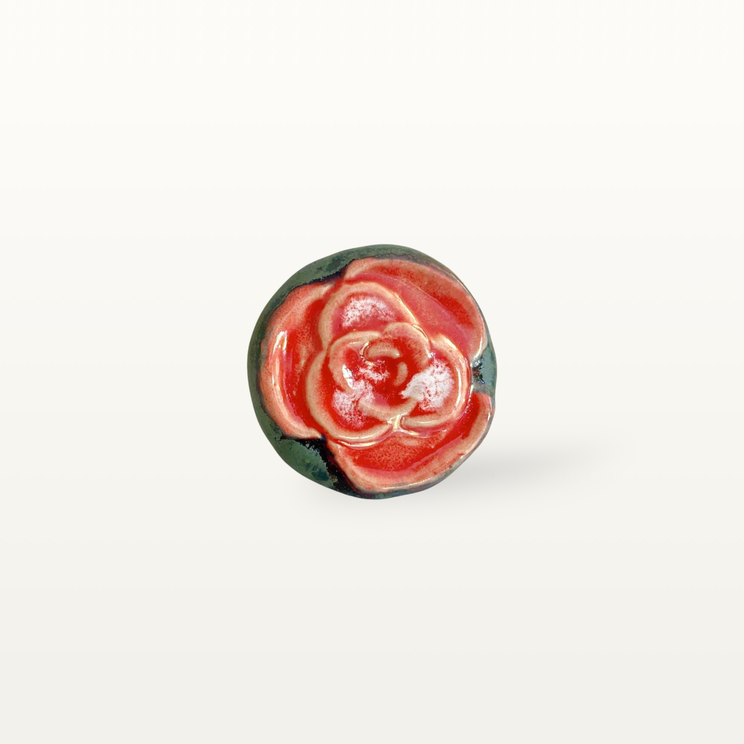 Schwimm-Blumen für den Gartenteich - Grün-Rot