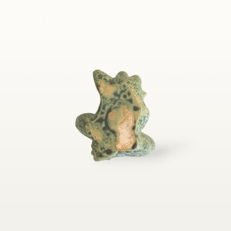 Entspannter Keramik Frosch für den Gartenteich – Bild 9