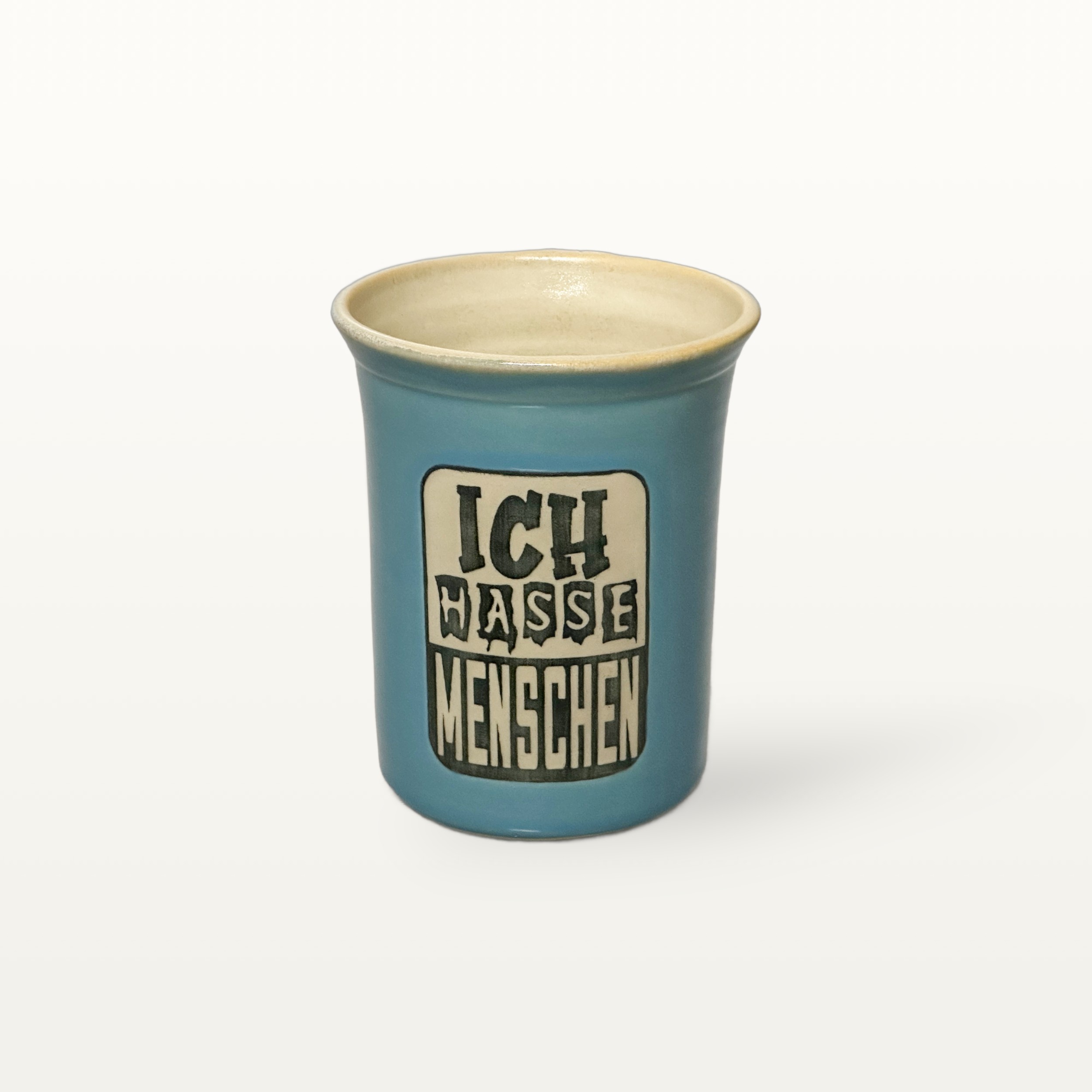 Große Tasse - Graphico Explizit - Hasse Menschen - Türkis 1 Große Tasse - Graphico Explizit - Hasse Menschen - Türkis