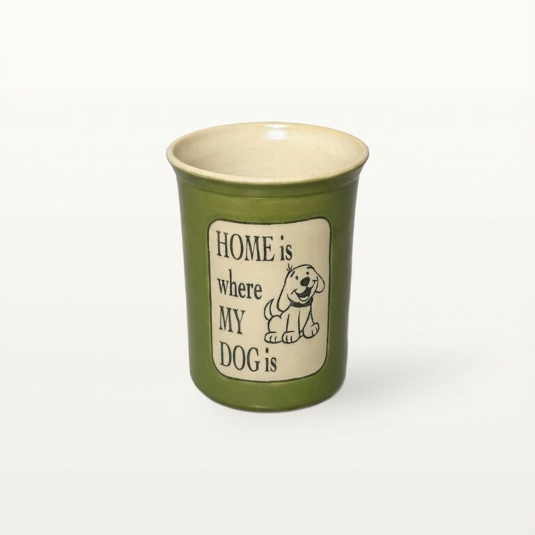 Große Tasse - Graphico Klartext - Dog - Grün 1 Große Tasse - Graphico Klartext - Dog - Grün