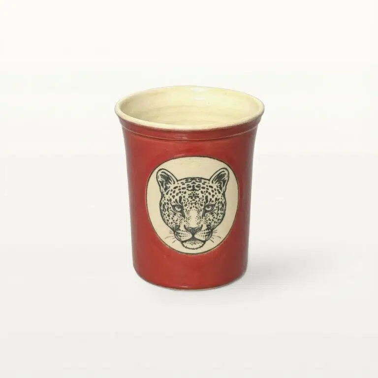Große Tasse - Graphico Natur - Puma - Rot 5