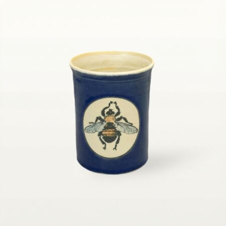 Große Tasse - Graphico Natur - Biene - Blau