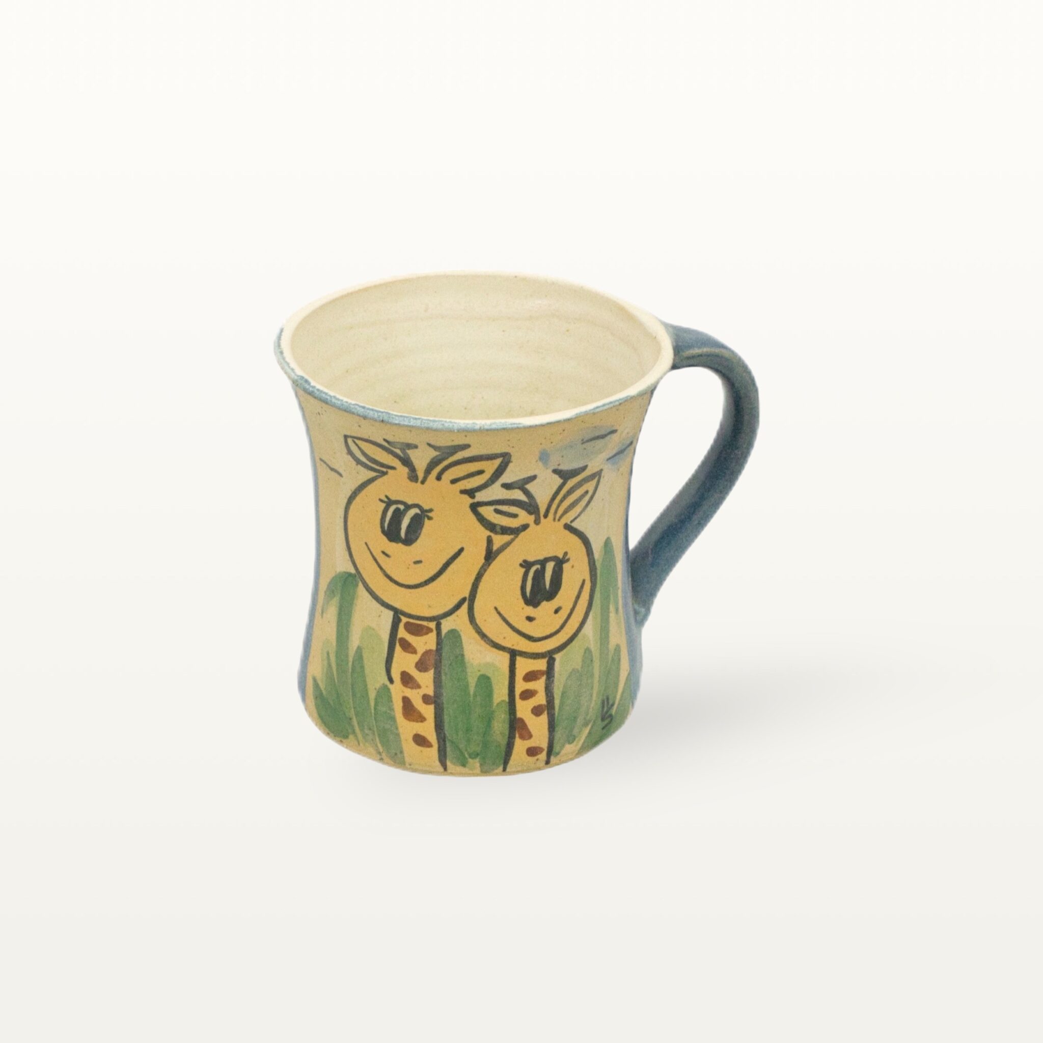 Tasse Giraffe - Tierfreunde - Blau