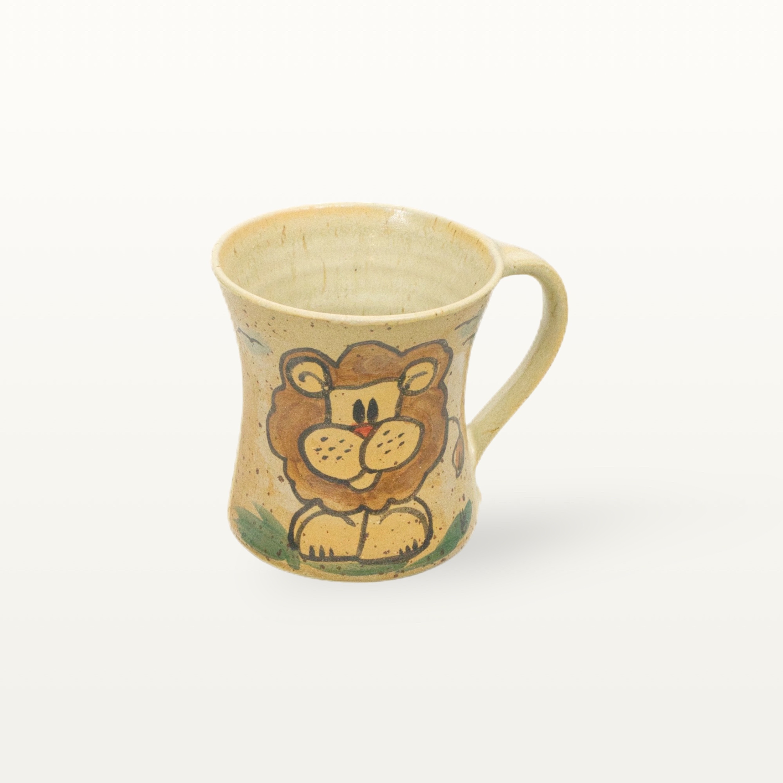 Tasse Löwe - Tierfreunde - Hellbraun 1 Tasse Löwe - Tierfreunde - Hellbraun