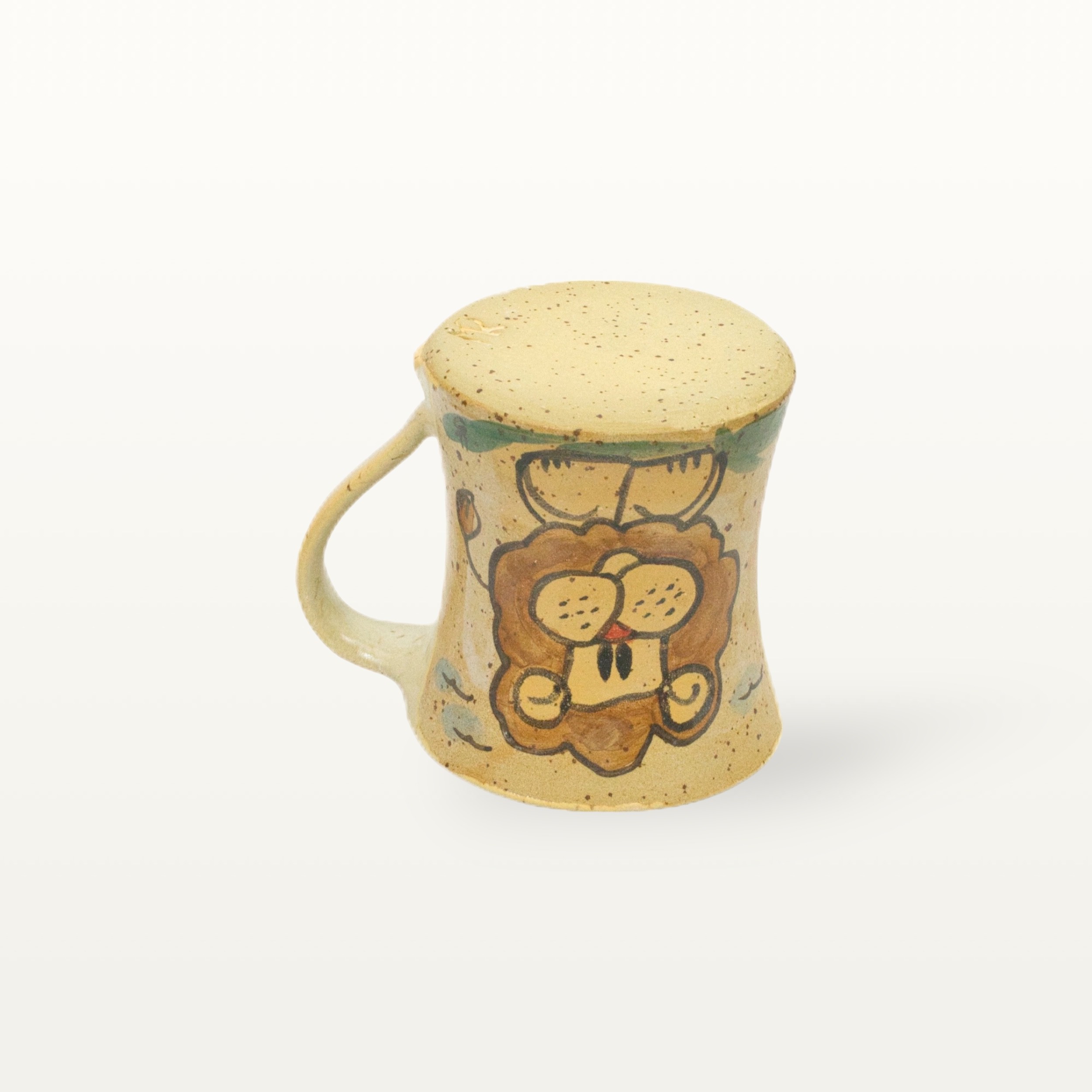 Tasse Löwe - Tierfreunde - Hellbraun 5 Tasse Löwe - Tierfreunde - Hellbraun – Bild 5