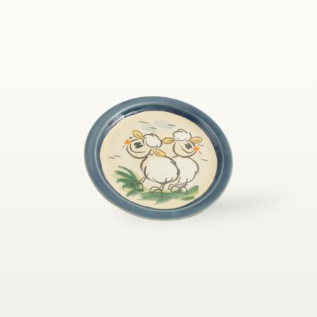 Teller Schaf - Tierfreunde - Blau