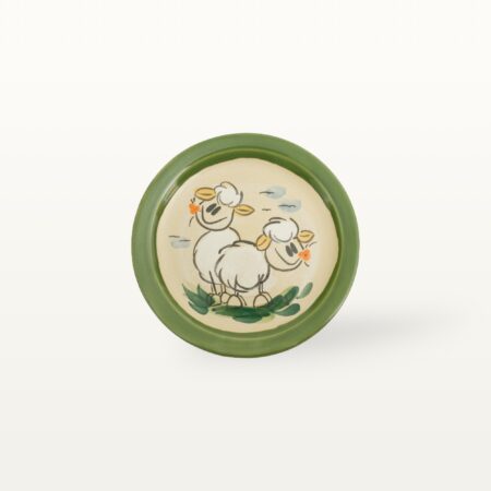 Teller Schaf - Tierfreunde - Grün – Bild 3