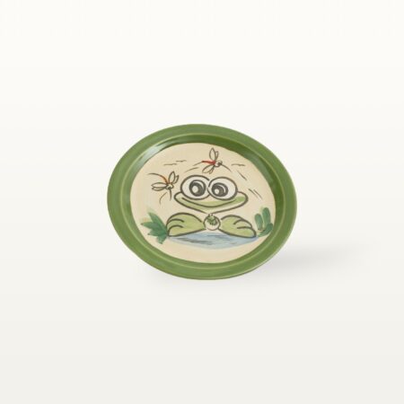 Teller Frosch - Tierfreunde - Grün