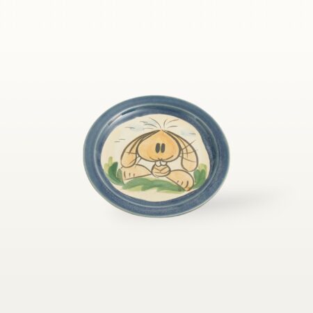 Teller Hase - Tierfreunde - Blau