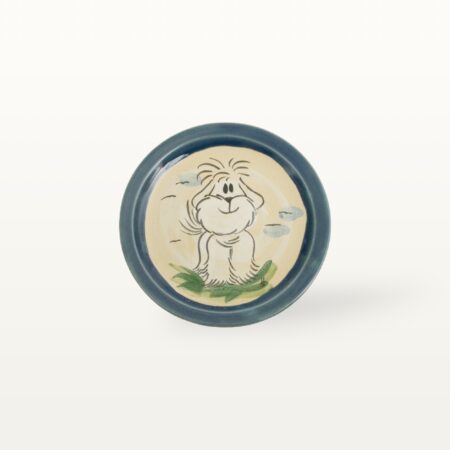 Teller Hund - Tierfreunde - Blau – Bild 3