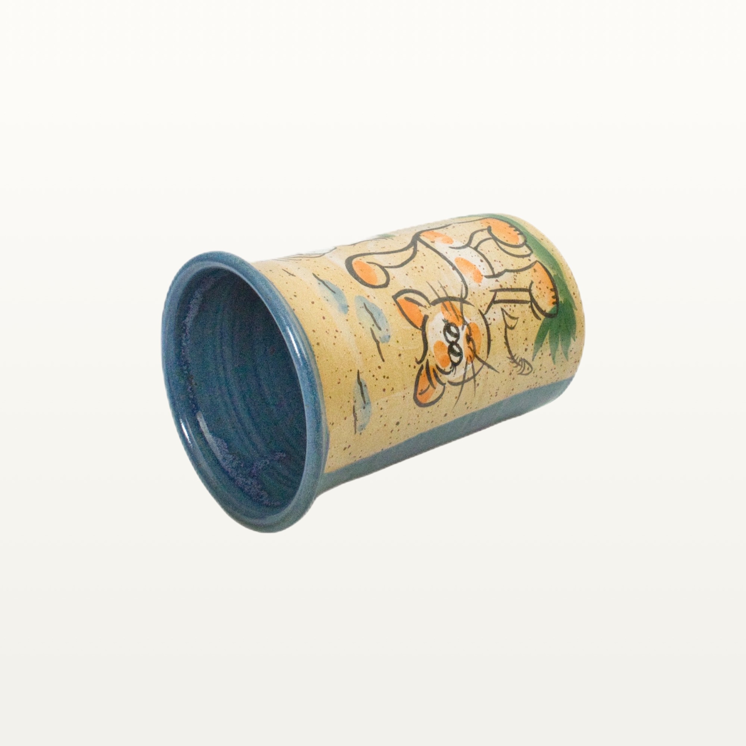 Bestecktopf Katze Hund - Tierfreunde - Blau 5 Bestecktopf Katze Hund - Tierfreunde - Blau – Bild 5