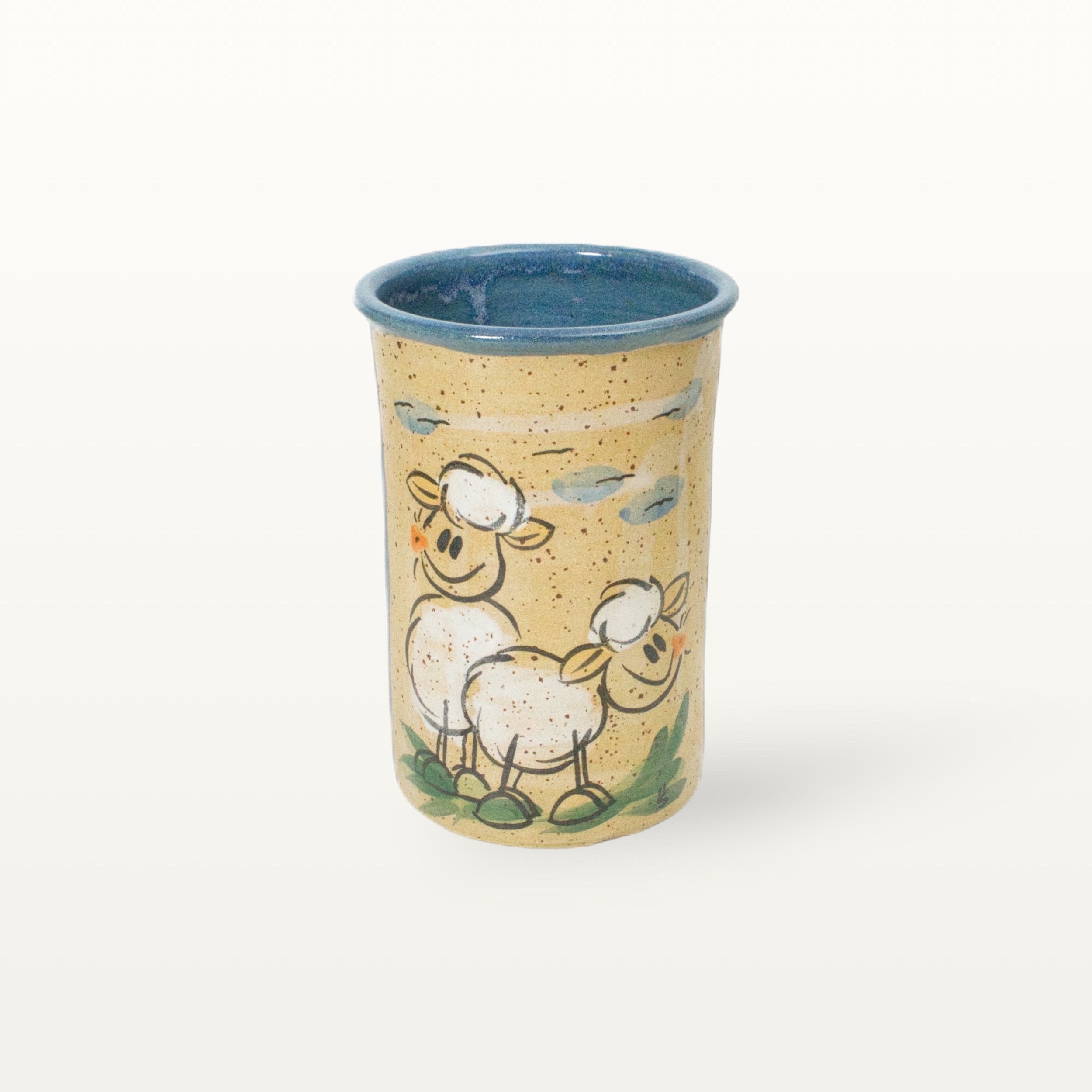 Bestecktopf Schaf - Tierfreunde - Blau 10