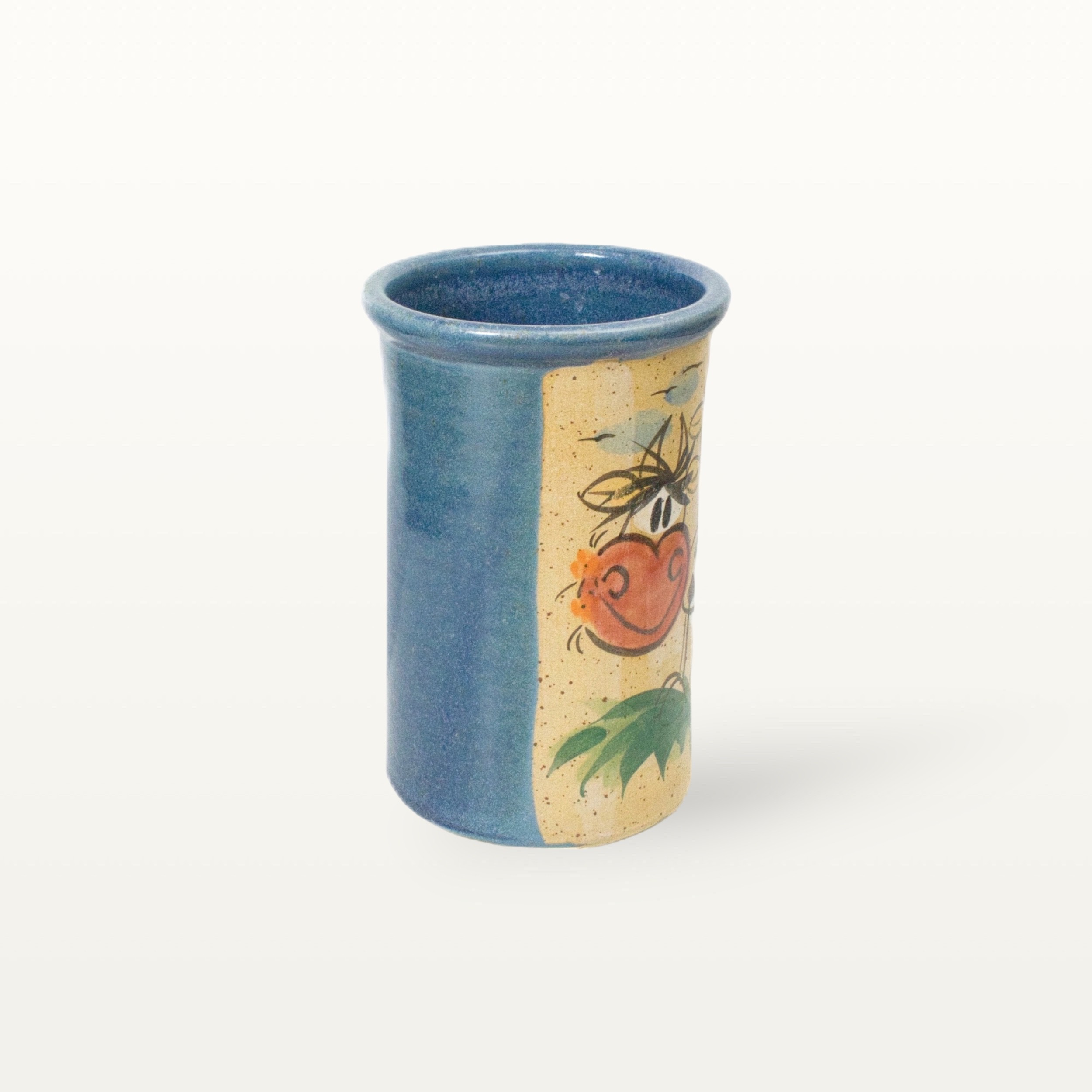 Bestecktopf Schaf Kuh - Tierfreunde - Blau 2 Bestecktopf Schaf Kuh - Tierfreunde - Blau – Bild 2