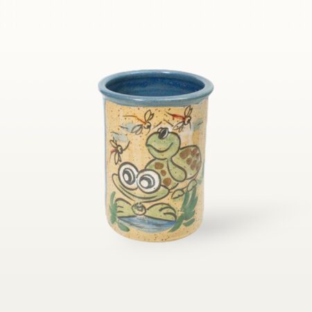 Bestecktopf Schildkröte Frosch - Tierfreunde - Blau