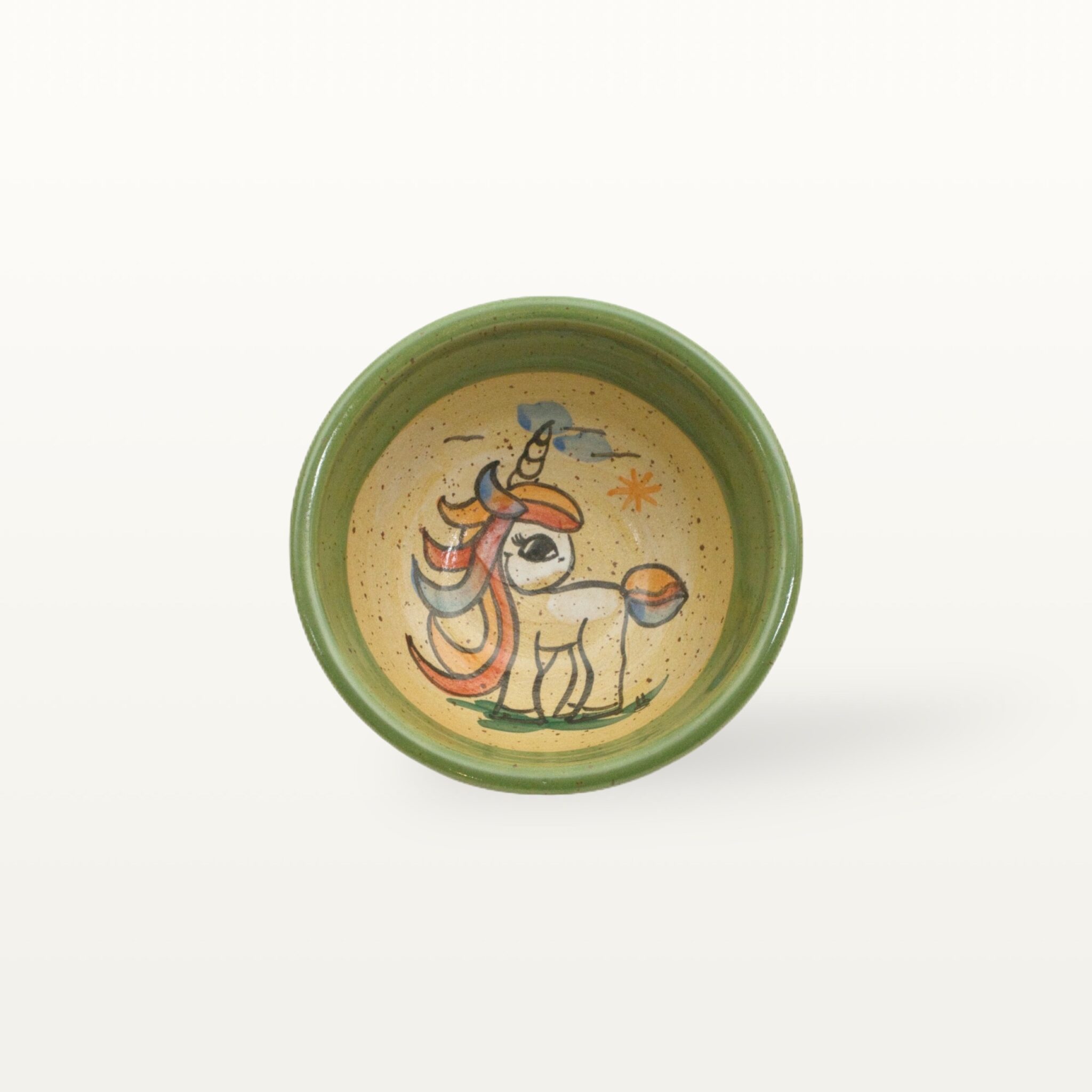 Müslischale Einhorn - Tierfreunde - Grün 2 Müslischale Einhorn - Tierfreunde - Grün – Bild 2